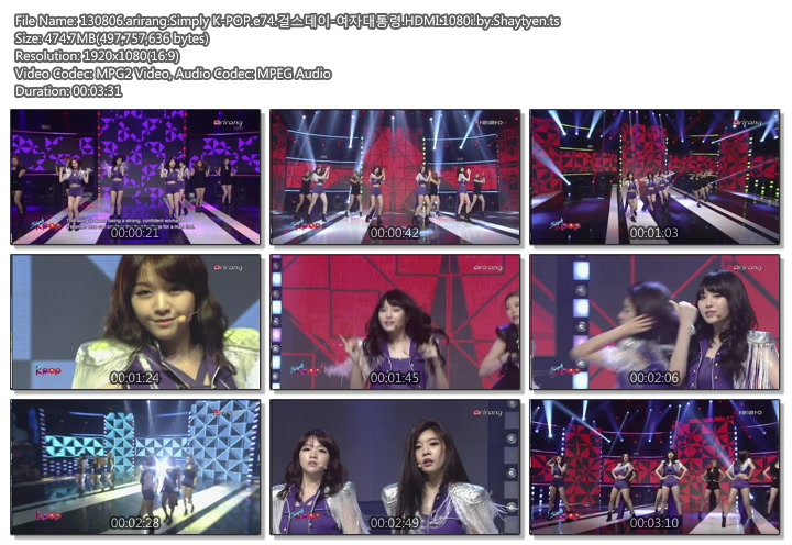 130806.arirang.Simply K-POP.e74.여가수.HDMI.1080i.by.Shaytyena.jpg