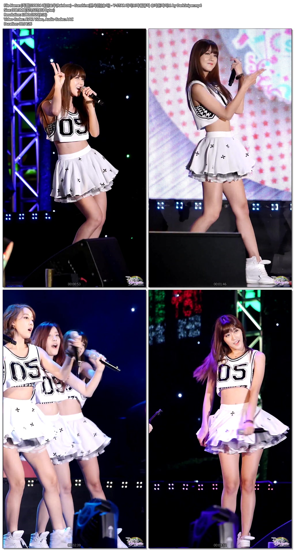 [직캠]130824 레인보우(Rainbow) -  Y-STAR 라이브파워뮤직 @가든파이브 by 상훈 & Da.jpg