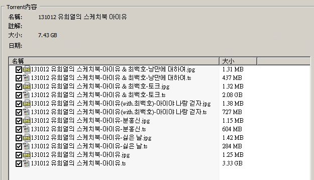 131012 유희열의 스케치북 아이유.JPG
