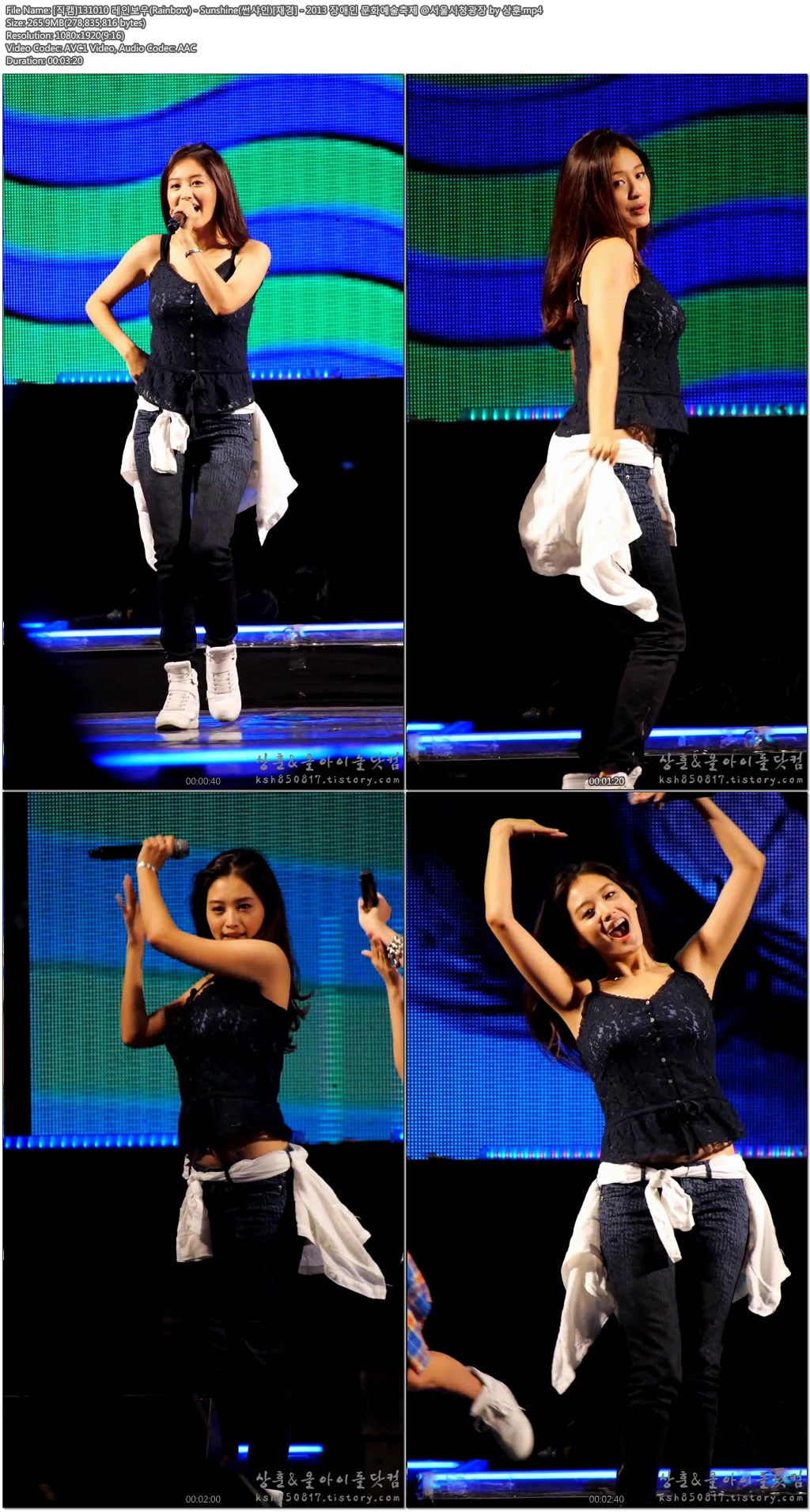 131010 2013 장애인 문화예술축제 - 여가수 직캠 @ 서울시청광장 by DarkSniper&상훈.jpg