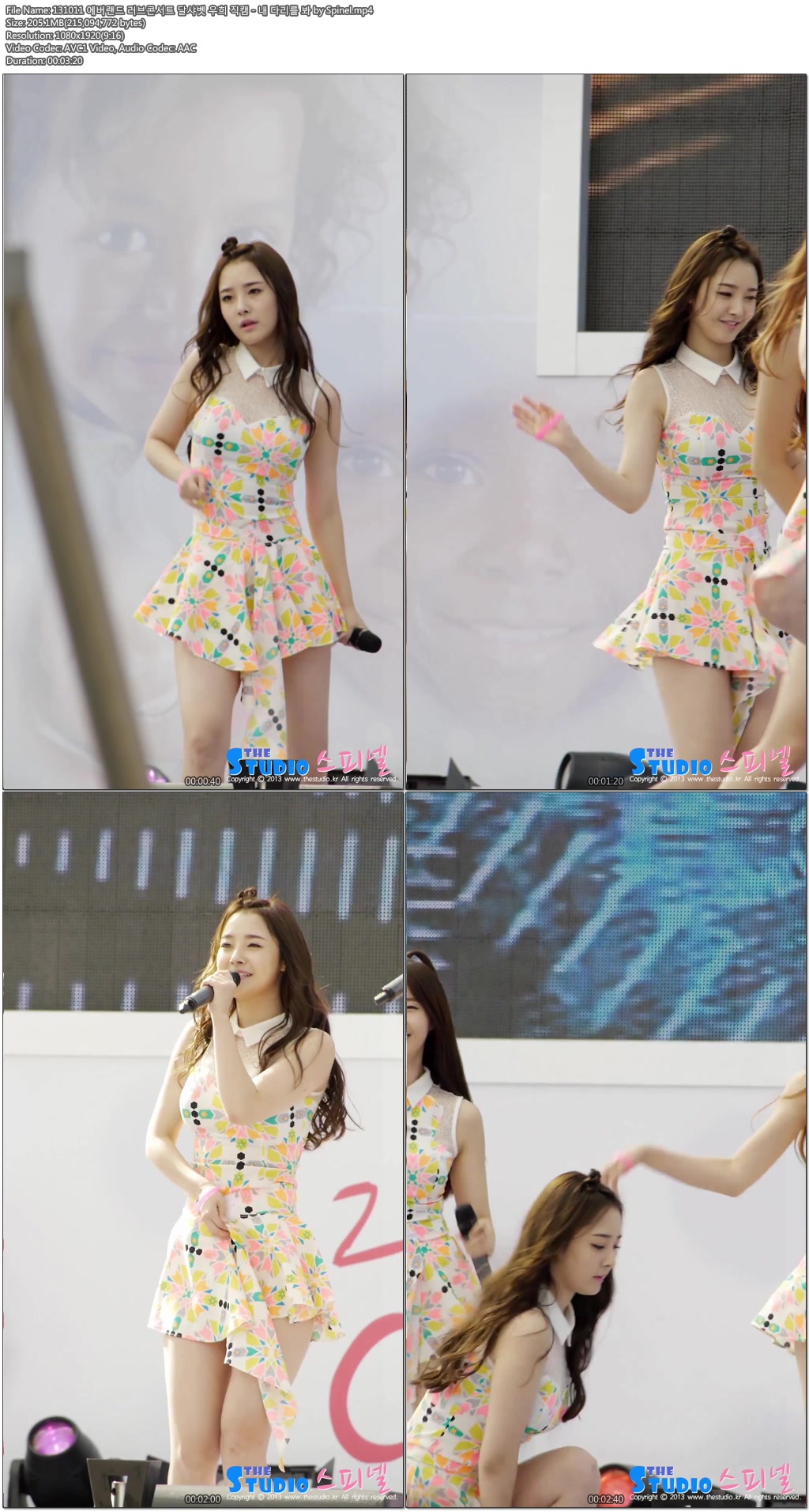 131011 에버랜드 러브콘서트 달샤벳 우희.레인보우 현영 직캠 by Spinel01.jpg.jpg
