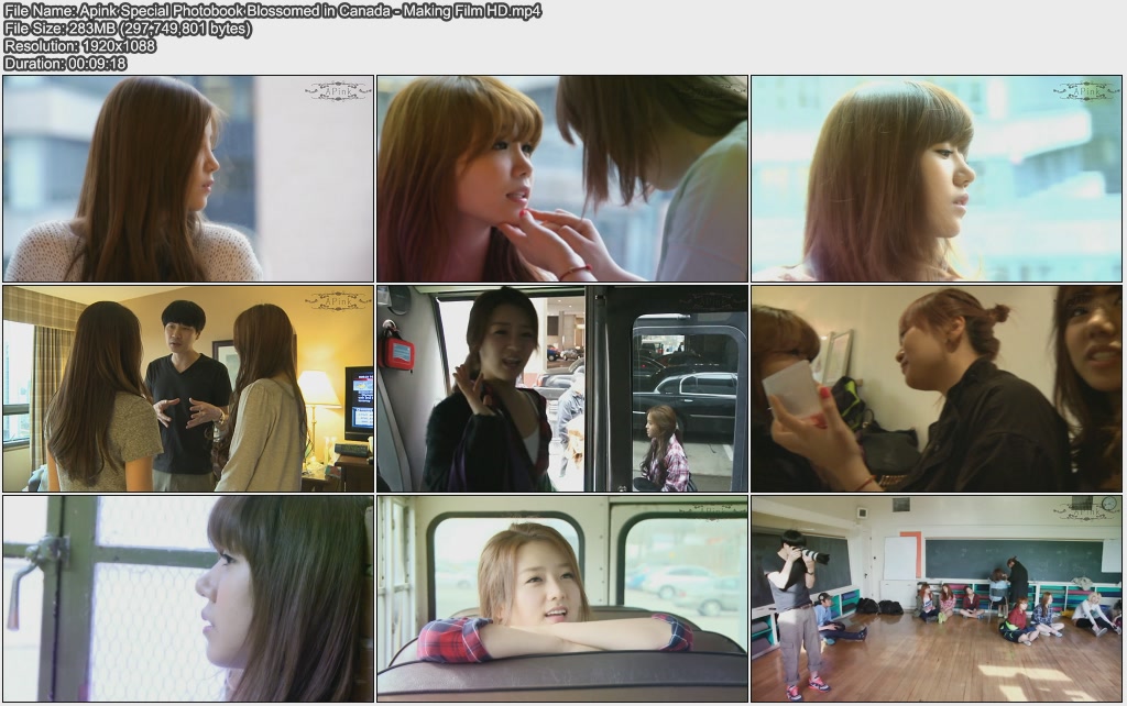 Apink Special Photobook Blossomed in Canada - Making Film HD.jpg