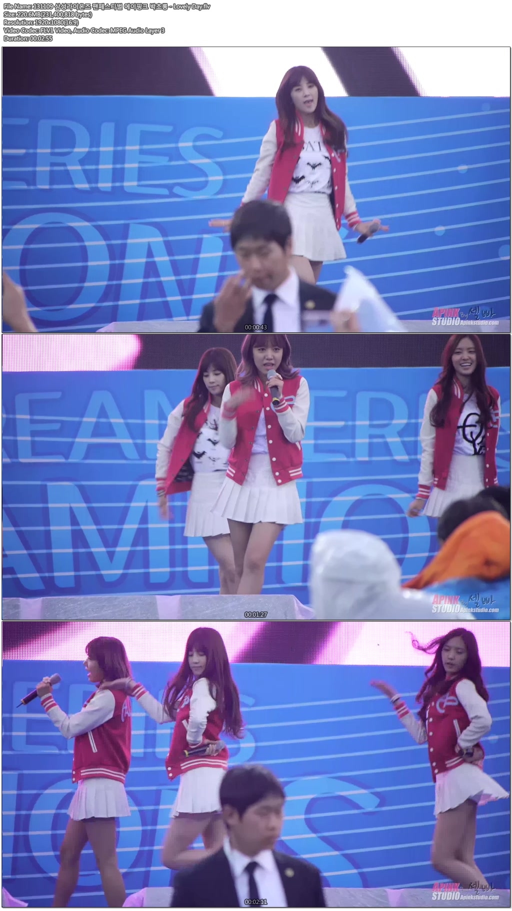 131109 삼성라이온즈 팬페스티벌 에이핑크 (박초롱.윤보미) by 셀빠01.jpg.jpg