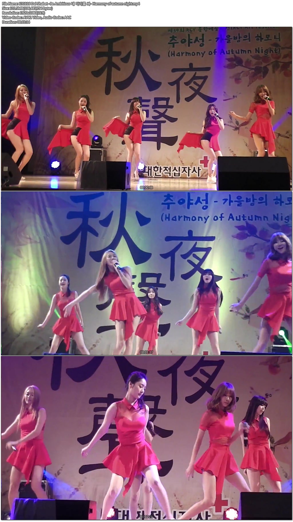 131116 Dal Shabet(달샤벳) - Harmony of autumn night(추야성)02.jpg