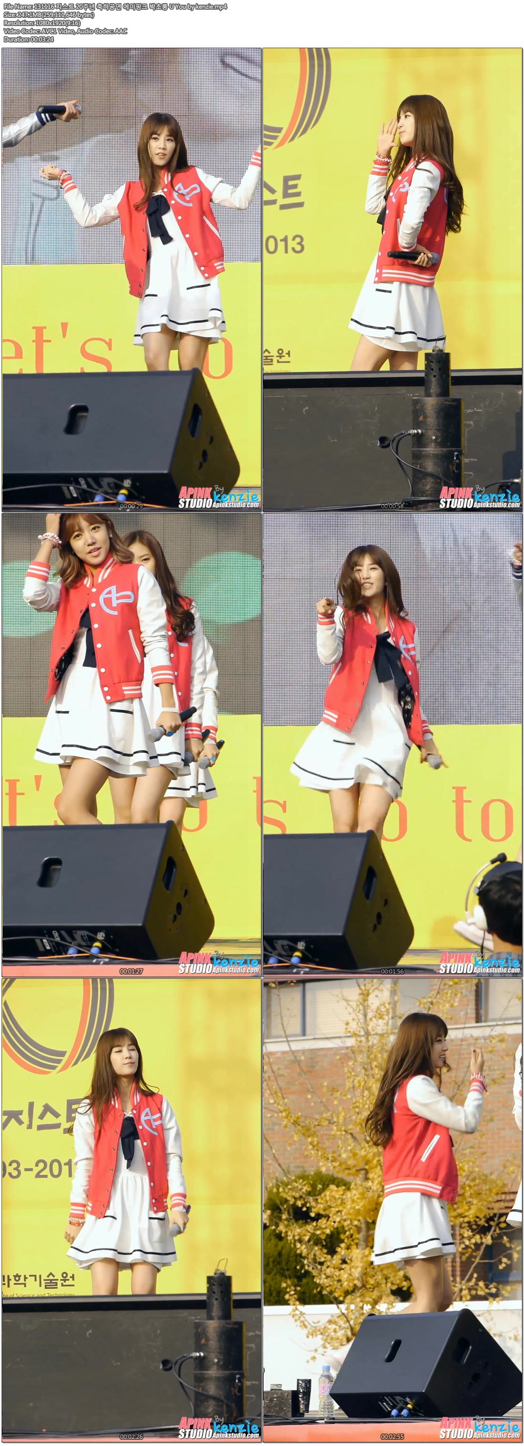 131116 지스트 20주년 축하공연 에이핑크 (오하영.박초롱) by kenzie02.jpg