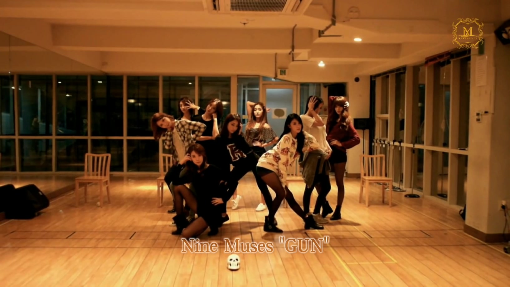 9[FOX][精緻中字][MV] Nine Muses - Gun [練習室舞蹈完整公開].jpg