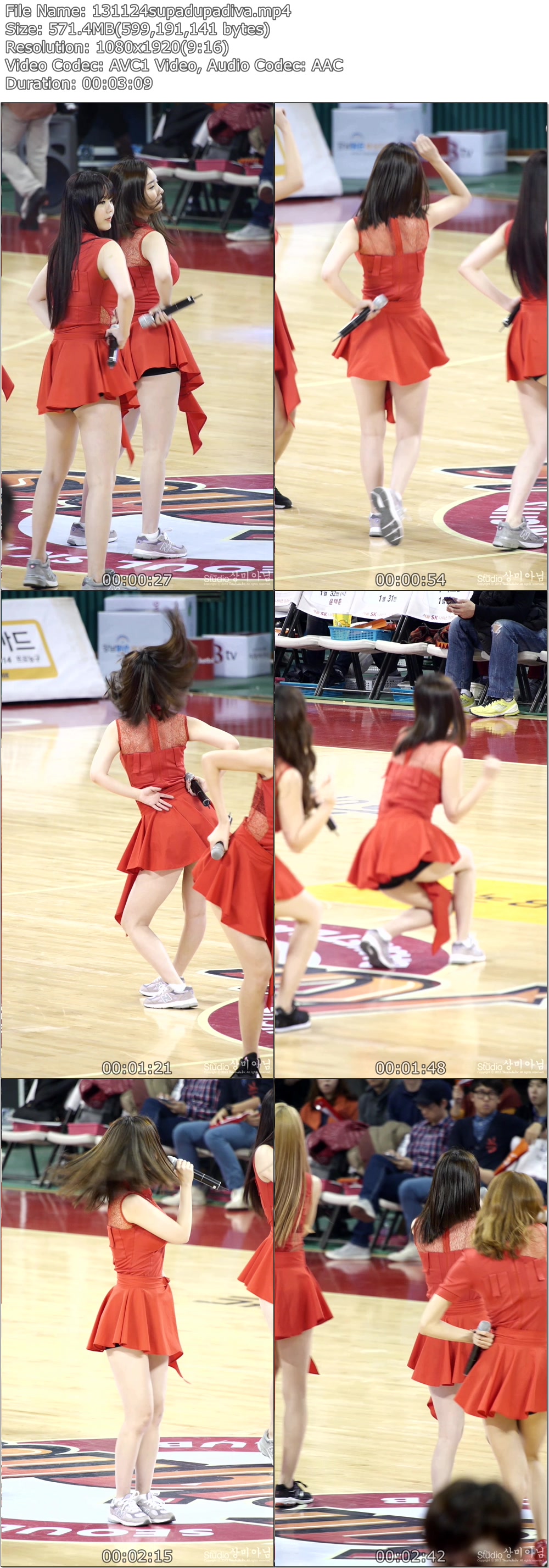 131124 sk나이츠 하프타임공연 달샤벳 우희 직캠02.jpg