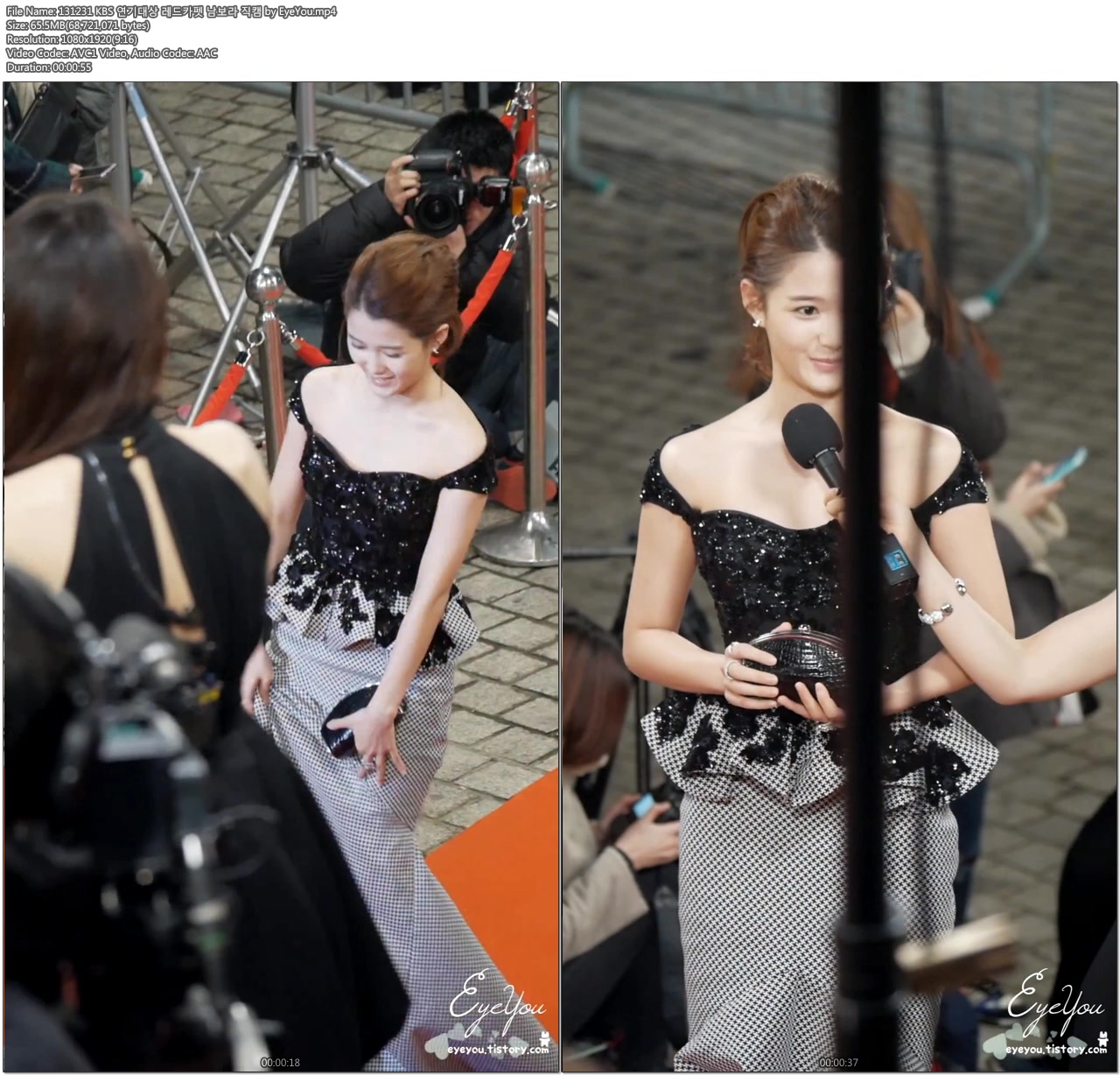 131231 KBS 연기대상 레드카펫 여배우 직캠 by EyeYou03.jpg