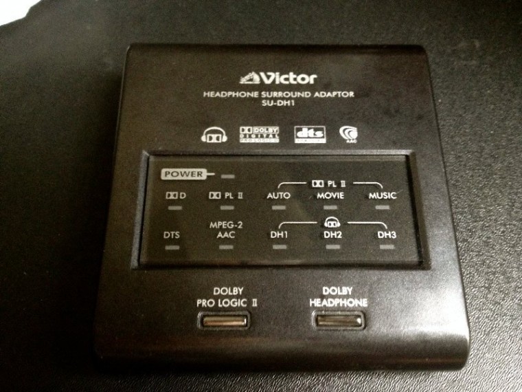 [已售出] JVC SU-DH1 Victor 雙D耳機光纖解碼器 (DD、DTS)