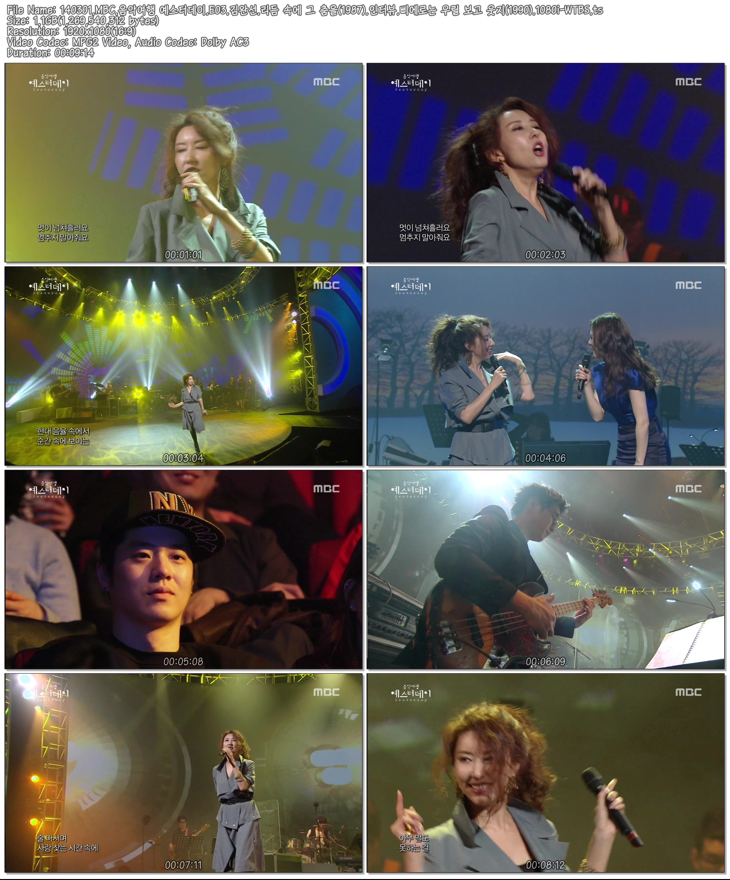 140301.MBC.음악여행 예스터데이.E03.김완선.리듬 속에 그 춤을(1987).인터뷰.삐에로.jpg