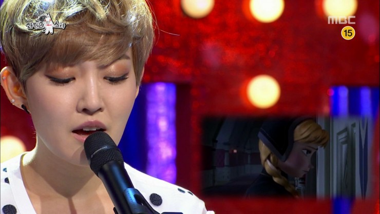 140521 라디오스타 윤하 팝핀 & 겨울왕국 ost..ts.JPG