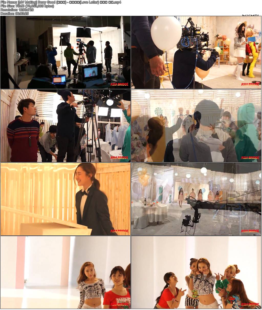 [MV Making] Berry Good (베리굿) - 러브레터(Love Letter) 메이킹 영상.JPG