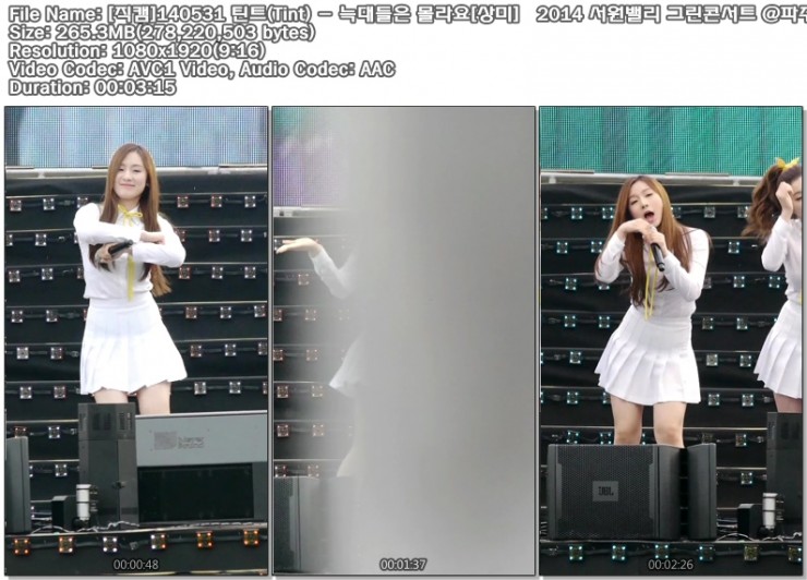 [직캠]140531 틴트(Tint) - 늑대들은 몰라요[상미]   2014 서원밸리 그린콘서트 @파주.jpg