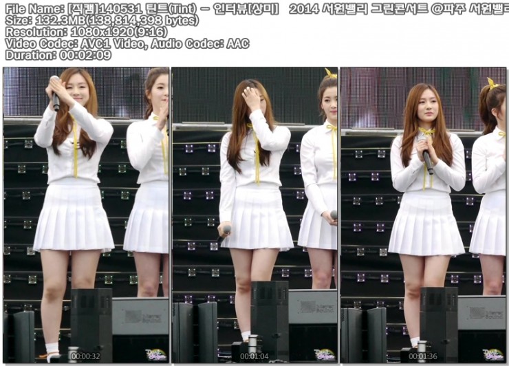 [직캠]140531 틴트(Tint) - 인터뷰[상미]   2014 서원밸리 그린콘서트 @파주 서원밸리.jpg