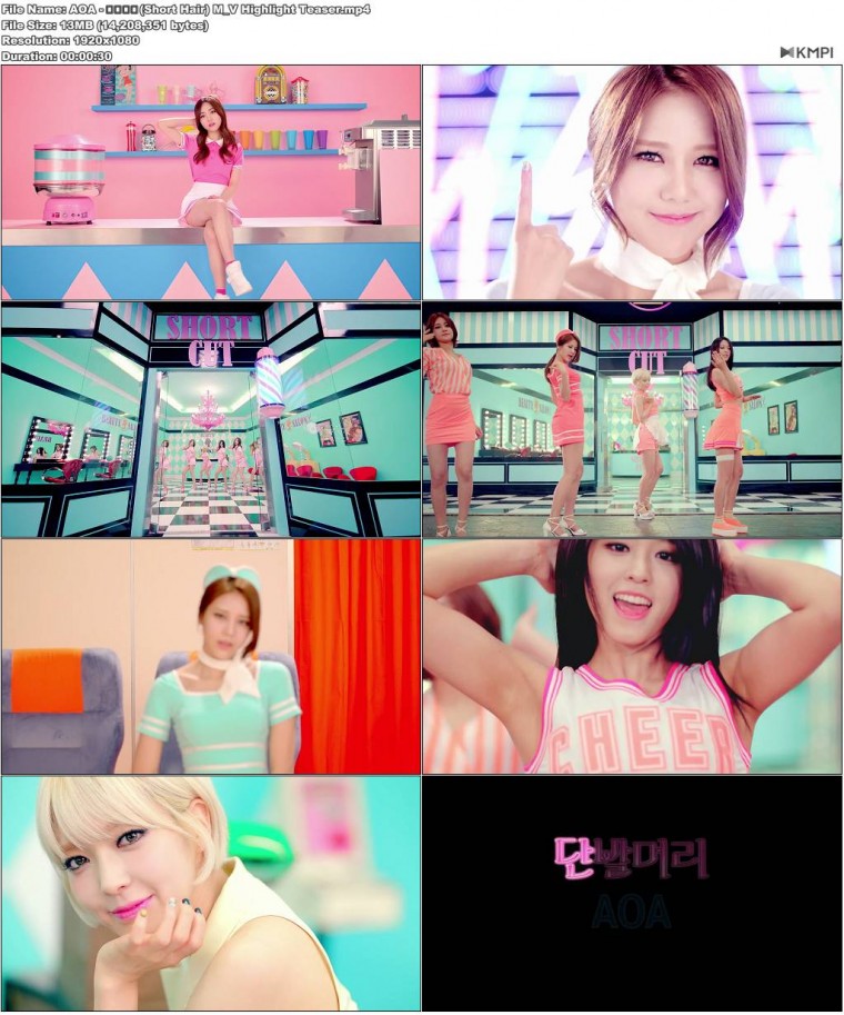 AOA - 단발머리(Short Hair) M_V Highlight Teaser.JPG