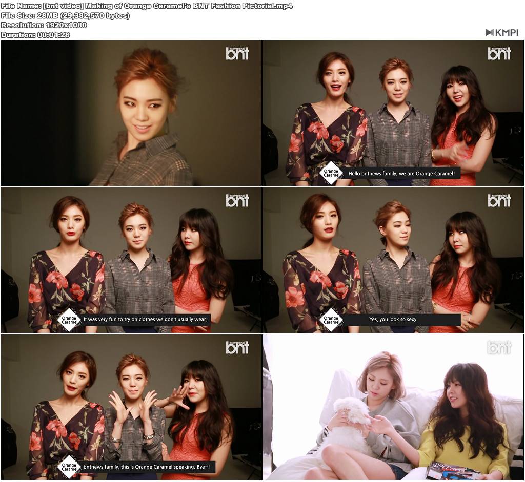 [bnt video] Making of Orange Caramel\'s BNT Fashion Pictorial.JPG