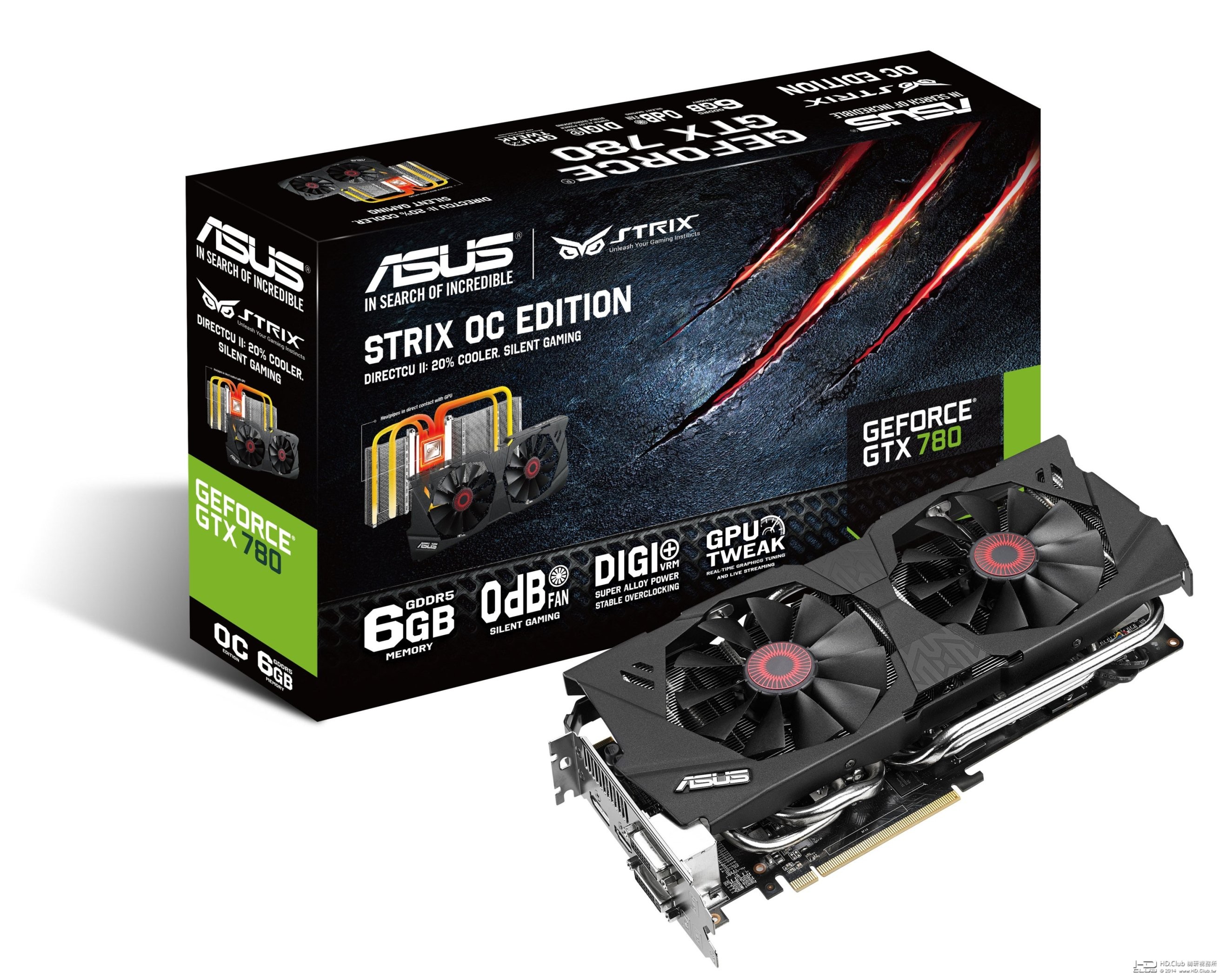 華碩梟鷹系列STRIX-GTX780顯示卡配備獨家可增加超頻穩定性，讓電源供應更平均的DIGI V.jpg