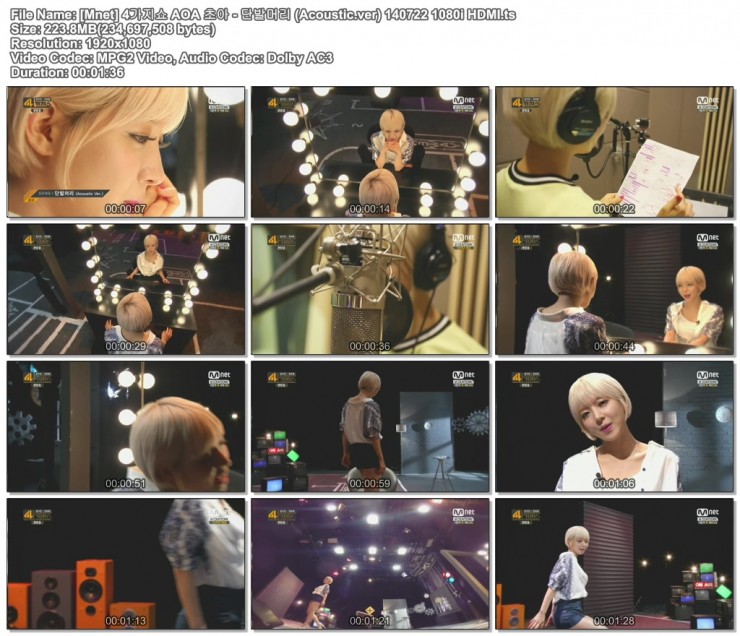 [Mnet] 4가지쇼 AOA 초아 - 단발머리 (Acoustic.ver) 140722 1080i HDMI.ts.jpg