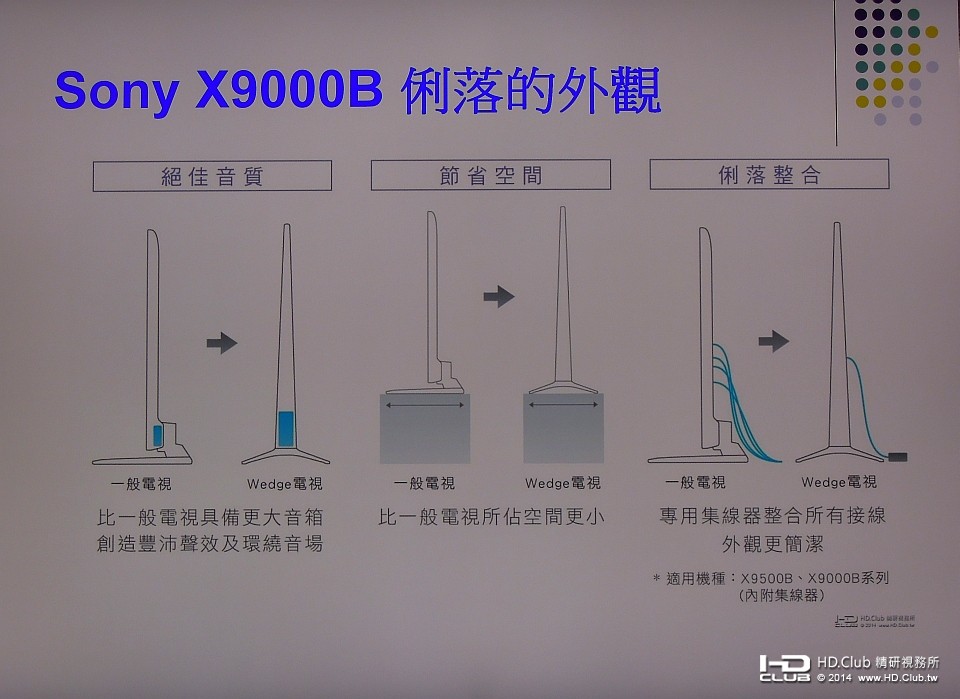 俐落的外觀，配合擺設位置的裝潢，更能突顯其不凡的質感。