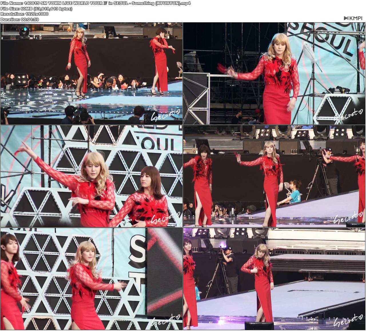 140815 SM TOWN LIVE WORLD TOUR Ⅳ in SEOUL - Something (KYUHYUN).JPG