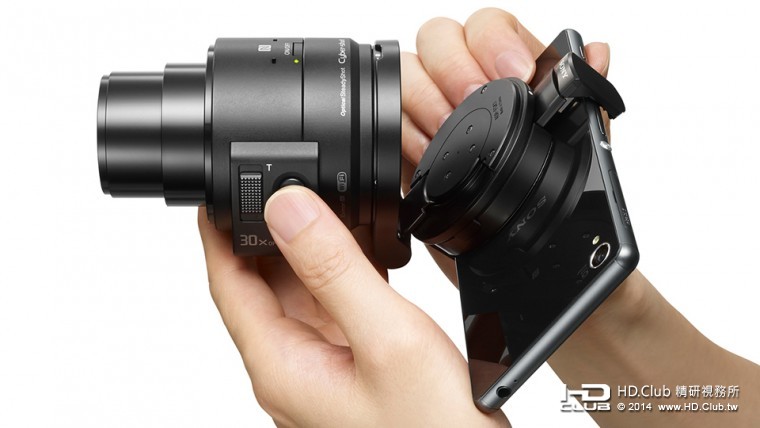 圖8.搭配Sony鏡頭式相機專屬配件【ADP-FSK1】多角度拍攝套組，讓攝影取景更多元 ... ... ... ... ... ...