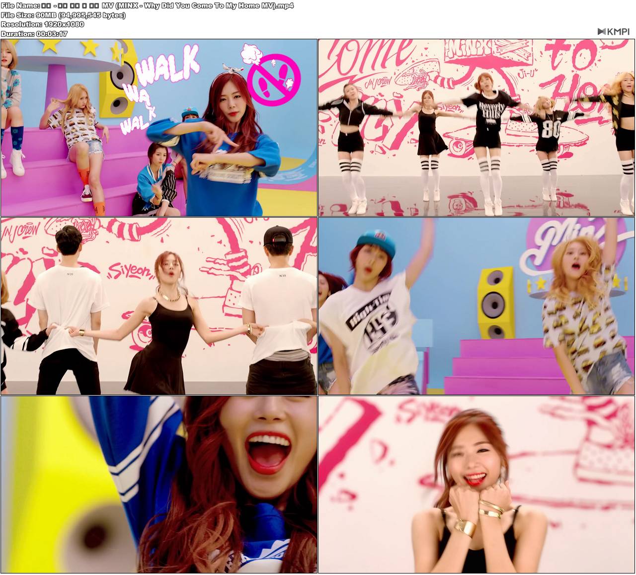밍스 - 우리 집에 왜 왔니 MV (MINX - Why Did You Come To My Home MV).JPG