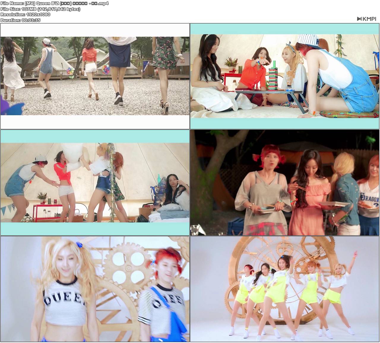 [MV] Queen B\'Z (퀸비즈) 희망공작소 - 삐삐.JPG