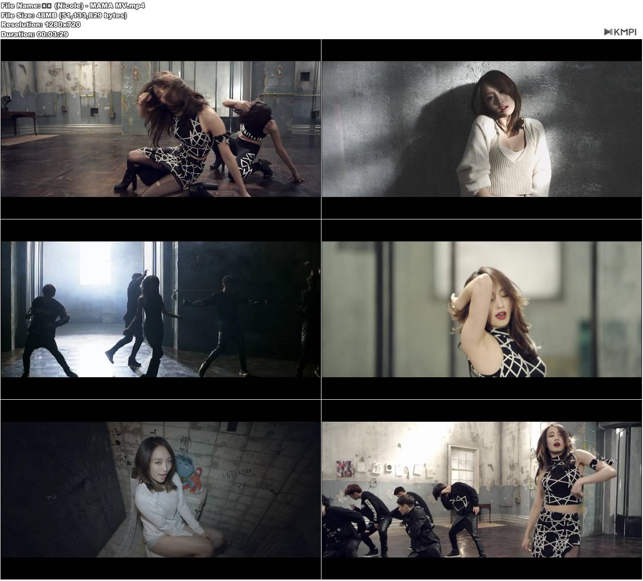 니콜 (Nicole) - MAMA MV.JPG