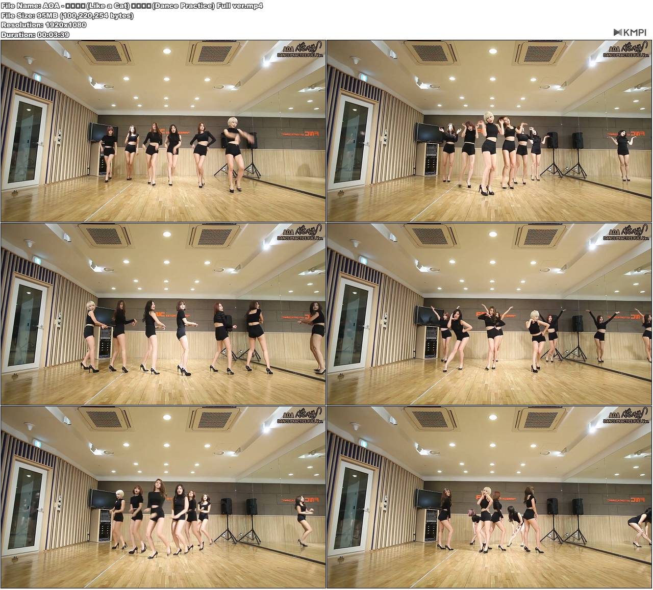 AOA - 사뿐사뿐(Like a Cat) 안무영상(Dance Practice) Full ver.JPG