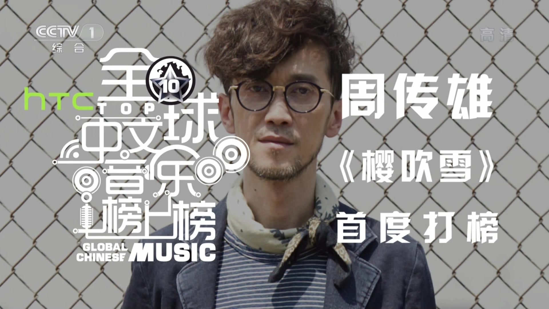 [華語MV] 周傳雄 - 櫻吹雪   寂寞沙洲冷   訪談 - 2014.11.23 - CCTV1 HD - MPEG2 - .jpg