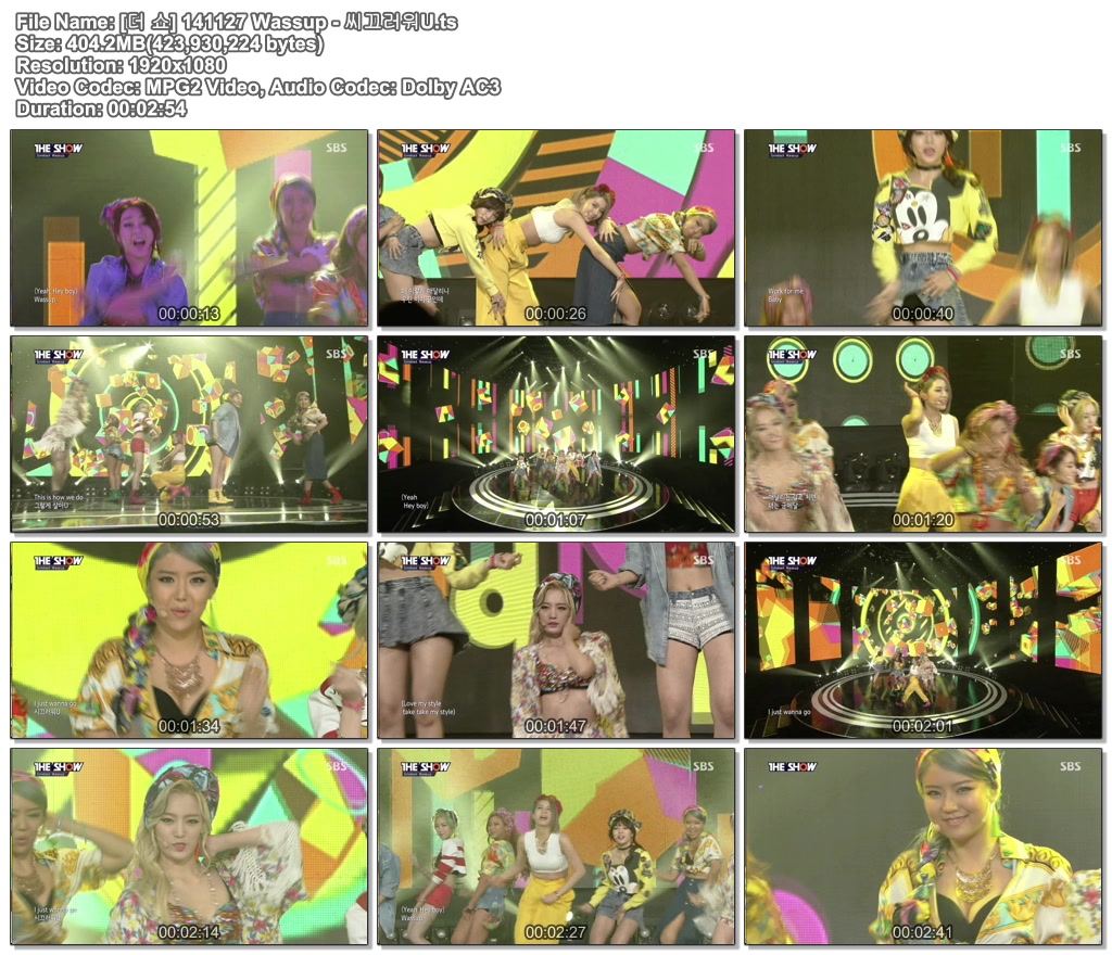 [더 쇼] 141127 Wassup - 씨끄러워U.ts.jpg