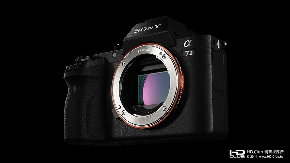 圖3. Sony【α7 II】擁有2,430萬有效像素35 mm全片幅ExmorTM CMOS感光元件，搭載Sony.jpg