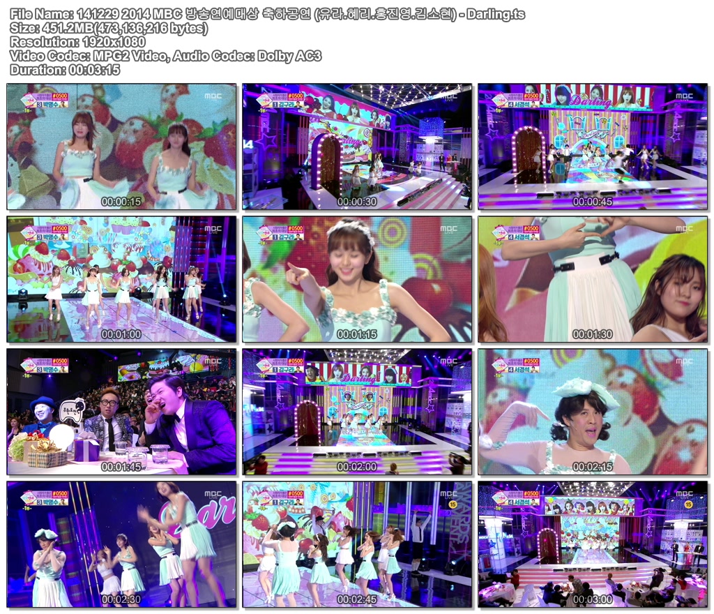 141229 2014 MBC 방송연예대상 축하공연 (유라.혜리.홍진영.김소현) - Darling.ts.jpg.jpg