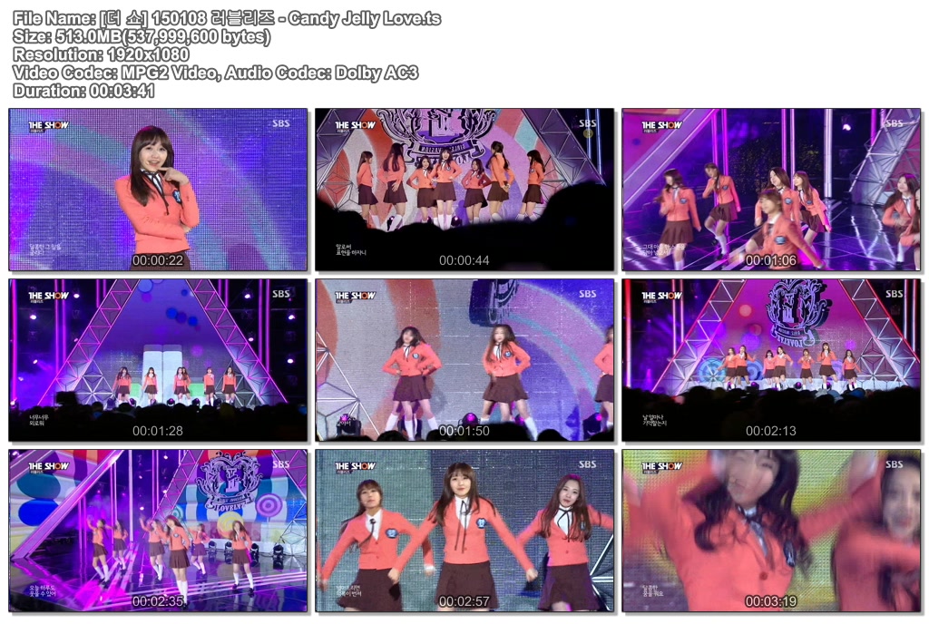 [더 쇼] 150108 러블리즈 - Candy Jelly Love.ts.jpg
