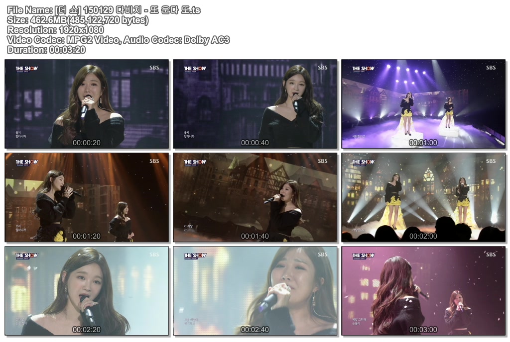 [더 쇼] 150129 다비치 - 또 운다 또.ts.jpg