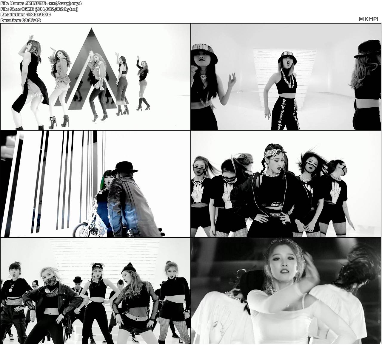 4MINUTE - 미쳐(Crazy).JPG