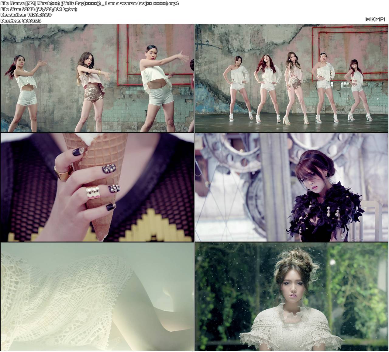 [MV] Minah(민아) (Girl\'s Day(걸스데이)) _ I am a woman too(나도 여자예요.jpg