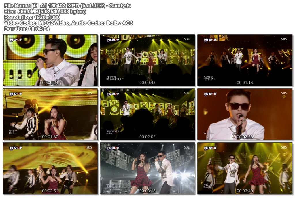 [더 쇼] 150402 조PD (feat.바다) - Candy.ts.jpg