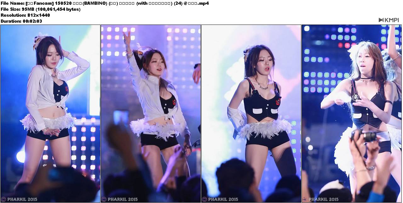 [직캠Fancam] 150520 밤비노(BAMBINO) (은솔) 콜라보공연 (with 램페이지가이즈) (24).jpg