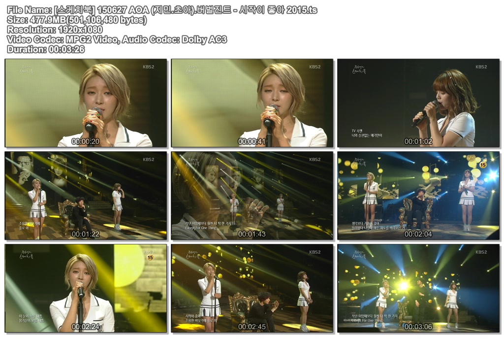 [스케치북] 150627 AOA (지민.초아).버벌진트 - 시작이 좋아 2015.ts.jpg