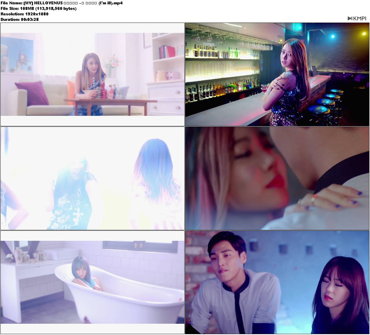 [MV] HELLOVENUS 헬로비너스 - 난 예술이야 (I\'m ill).JPG