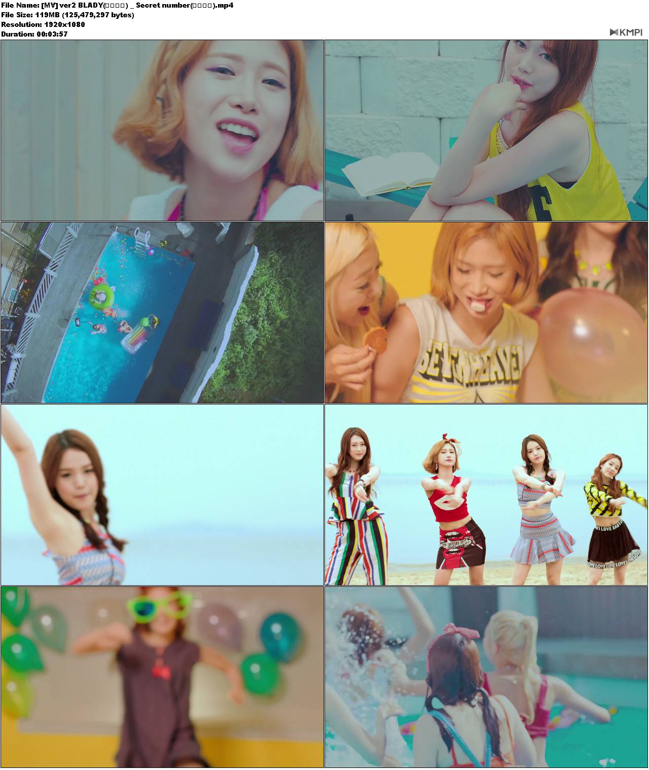 [MV] ver2 BLADY(블레이디) _ Secret number(비밀열쇠).JPG