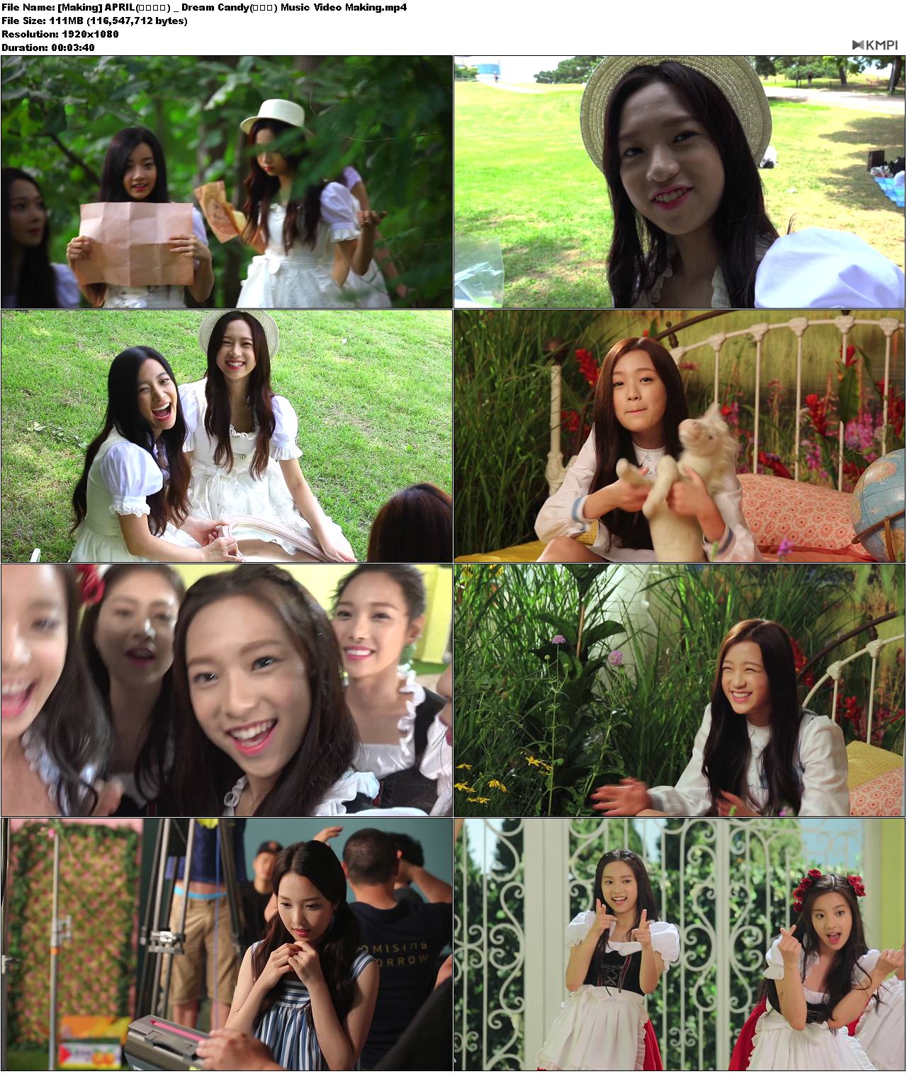 [Making] APRIL(에이프릴) _ Dream Candy(꿈사탕) Music Video Making.JPG