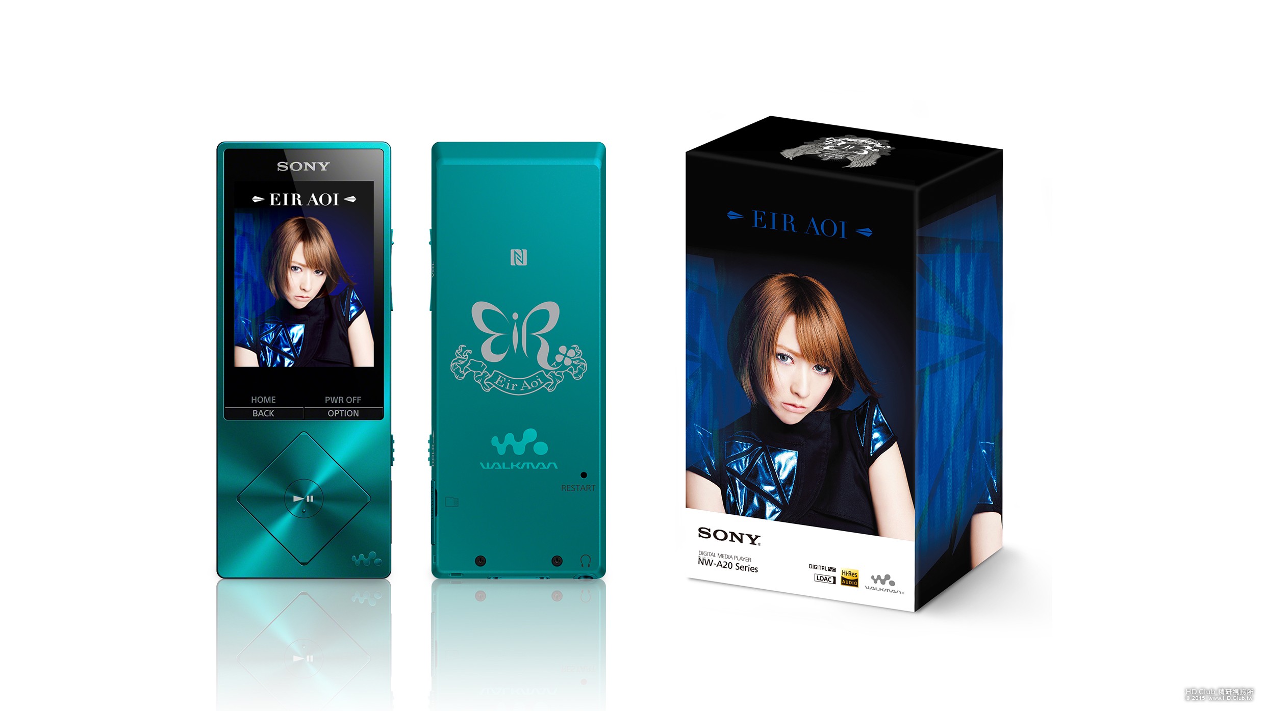 Sony Walkman NW-A25  動漫歌姬藍井艾露特別版在台限量販售。.jpg