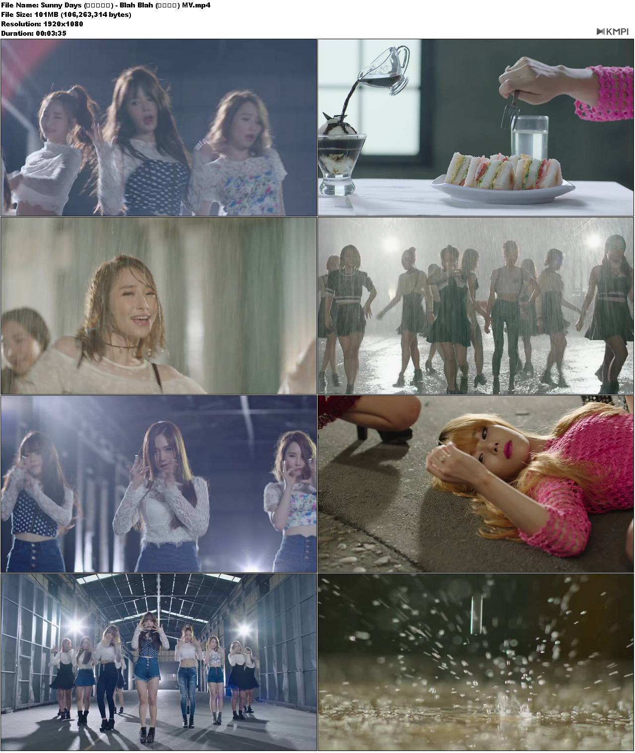 Sunny Days (써니데이즈) - Blah Blah (블라블라) MV.JPG