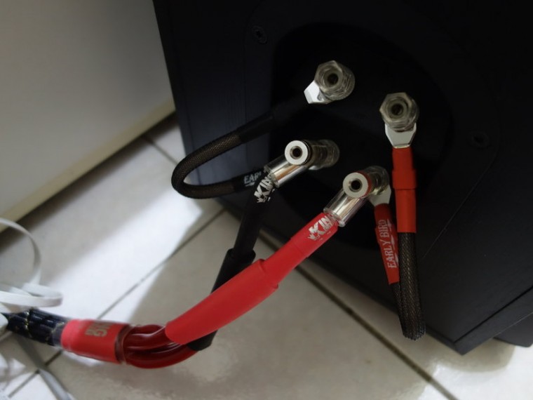 KingCable 鍍銀喇叭線 3米一對 鍍銠槍型香蕉插
