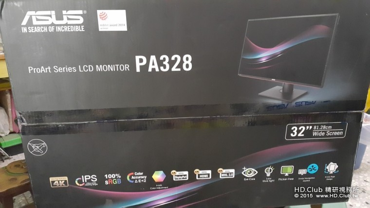 (價格下修)UHD 4K華碩電腦螢幕PA328