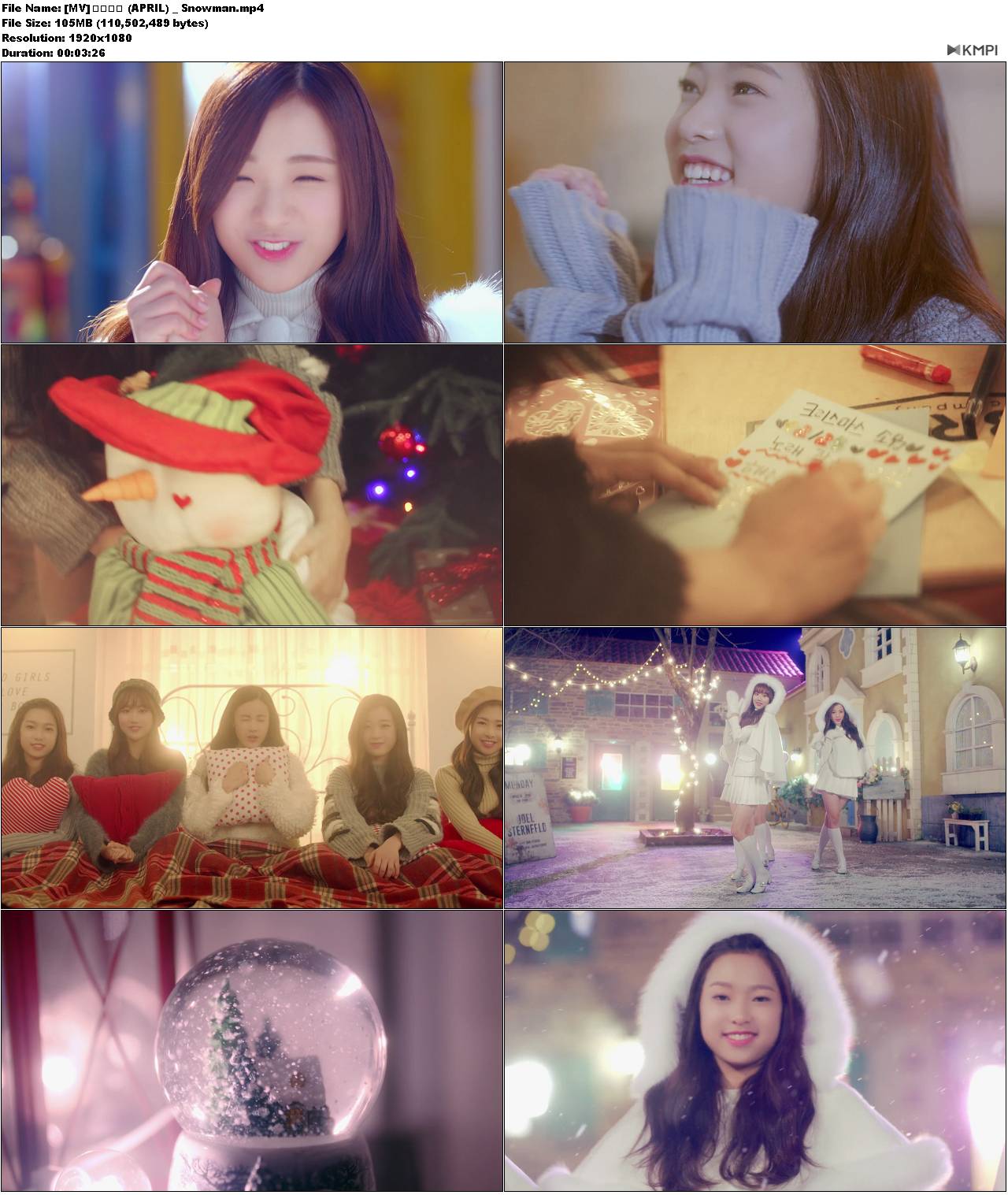 [MV] 에이프릴 (APRIL) _ Snowman.JPG