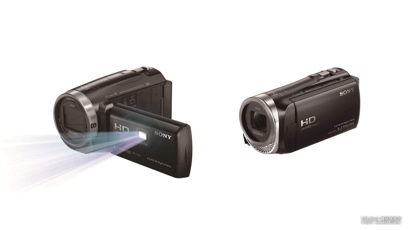 【圖1】Sony 全新【HDR-PJ675】與【HDR- CX450】，具備先進智慧型進階防手震模式、高.jpg