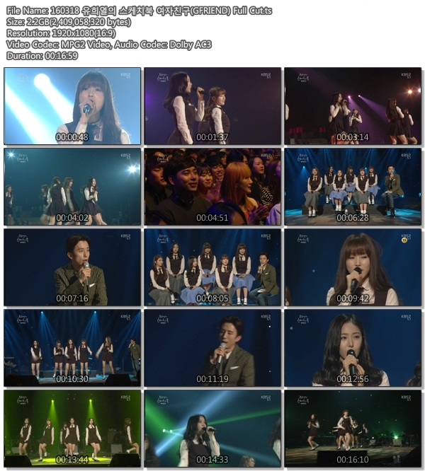 160318 KBS 柳熙烈的写生簿 GFriend Full cut.jpg